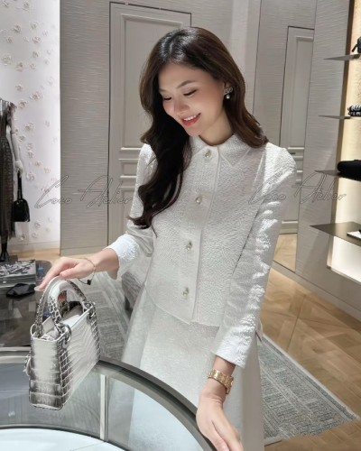 Pearl button jacket