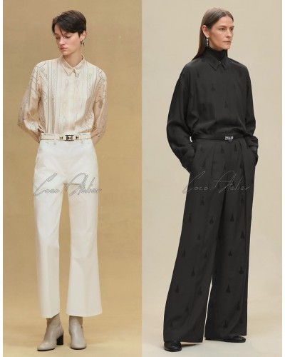 embroidered blouse & pants