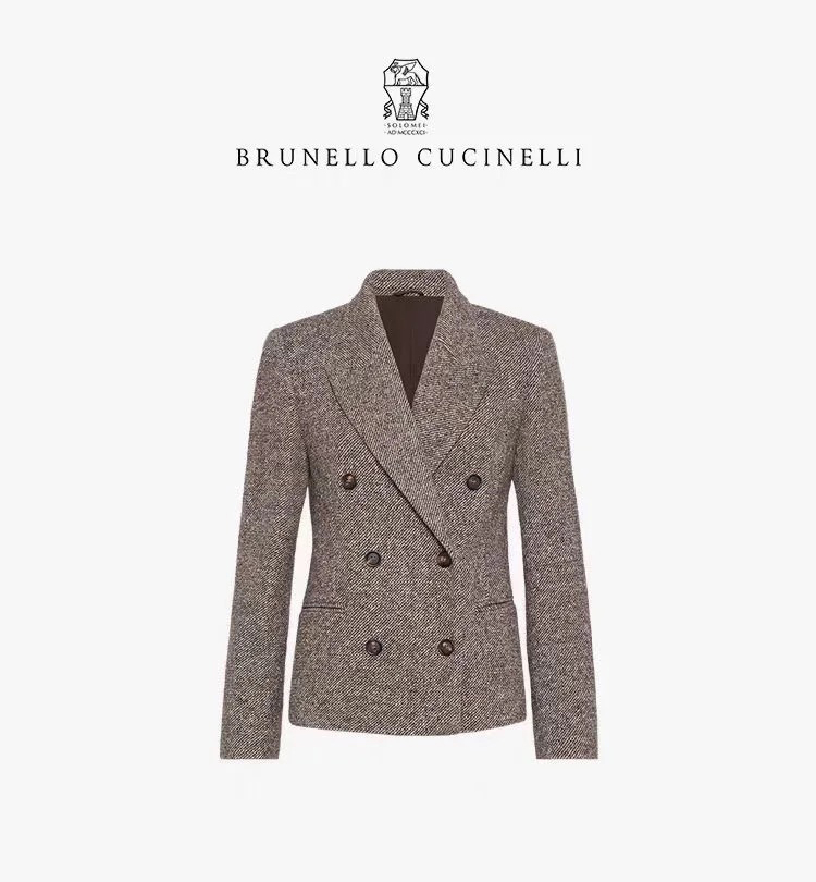 BC Herringbone double blazer