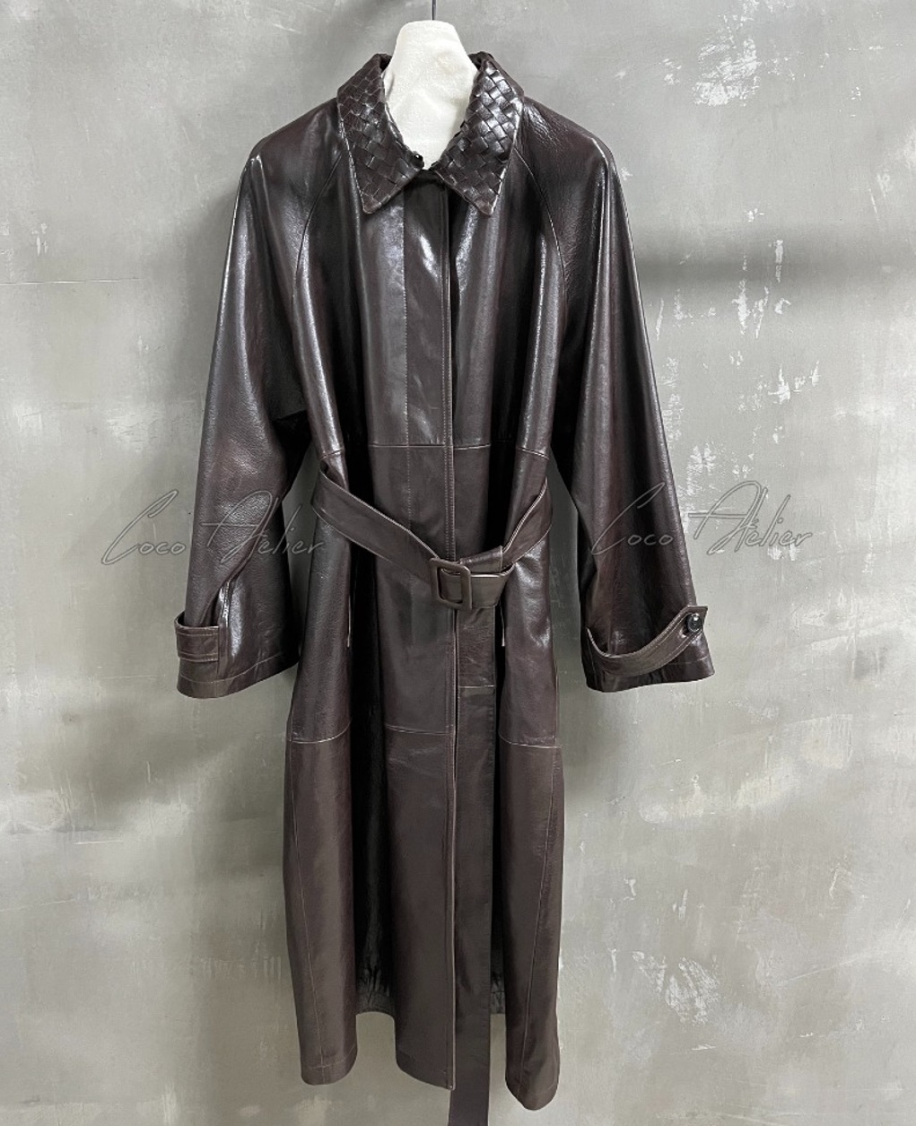 26ss Leather long Jacket(+4color)