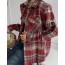 Chrome unisex checkered shirt(+2color)