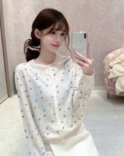 CD Flower Cardigan