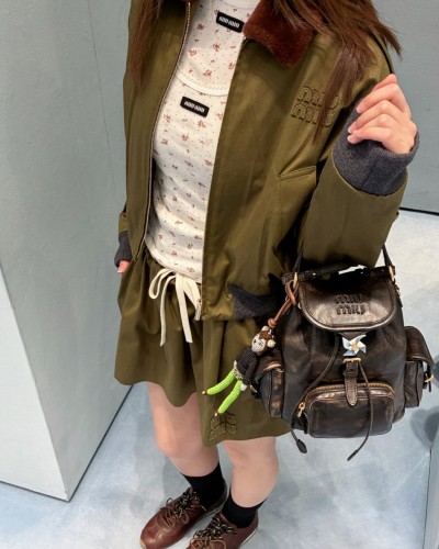 MM Khaki Cropped Jacket