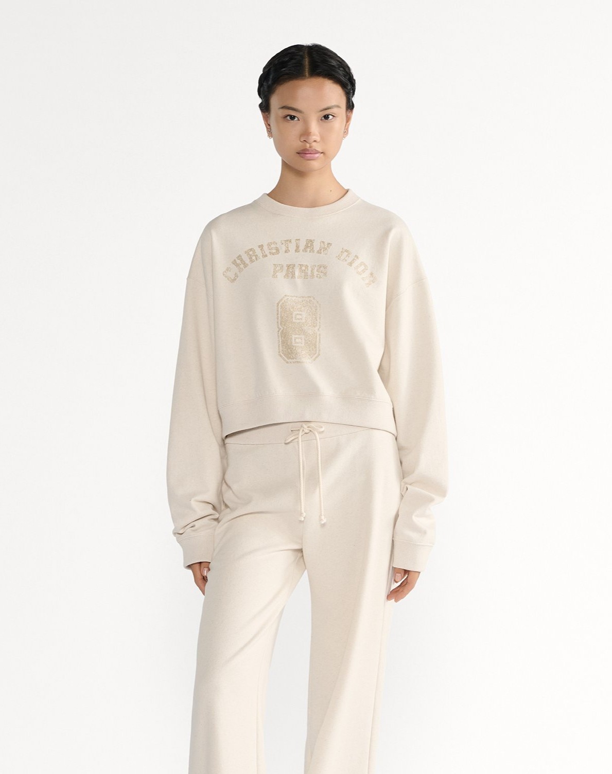 CD Paris Oatmeal Sweatshirt
