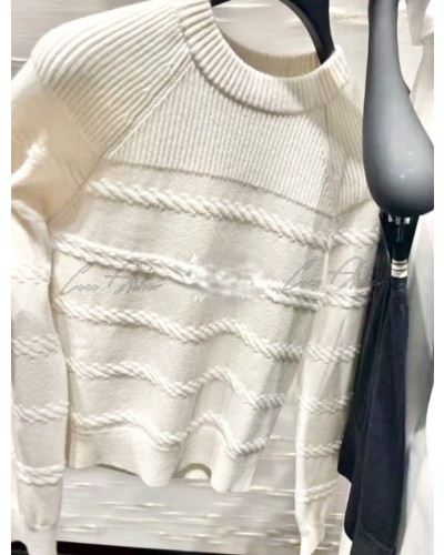 26 ss back logo knit