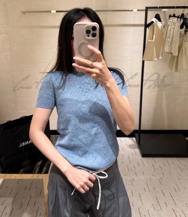 short-sleeved knit(+2color)