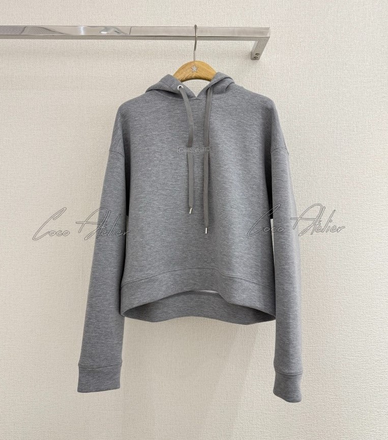 New Gray Hooded T-shirt