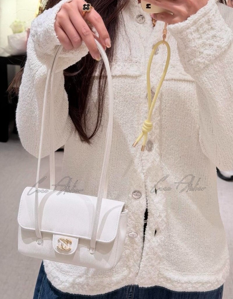 26ss White Cardigan