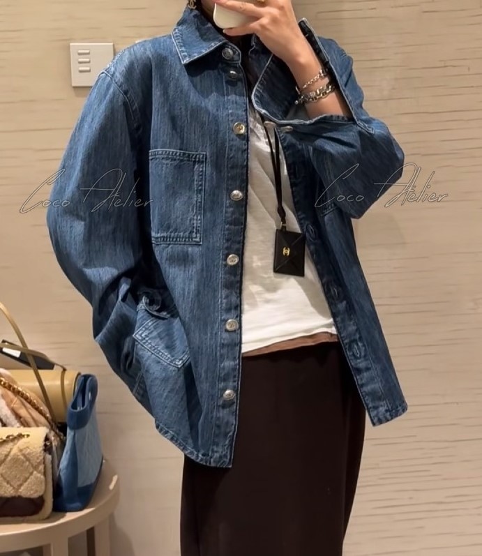 jennie denim Shirt