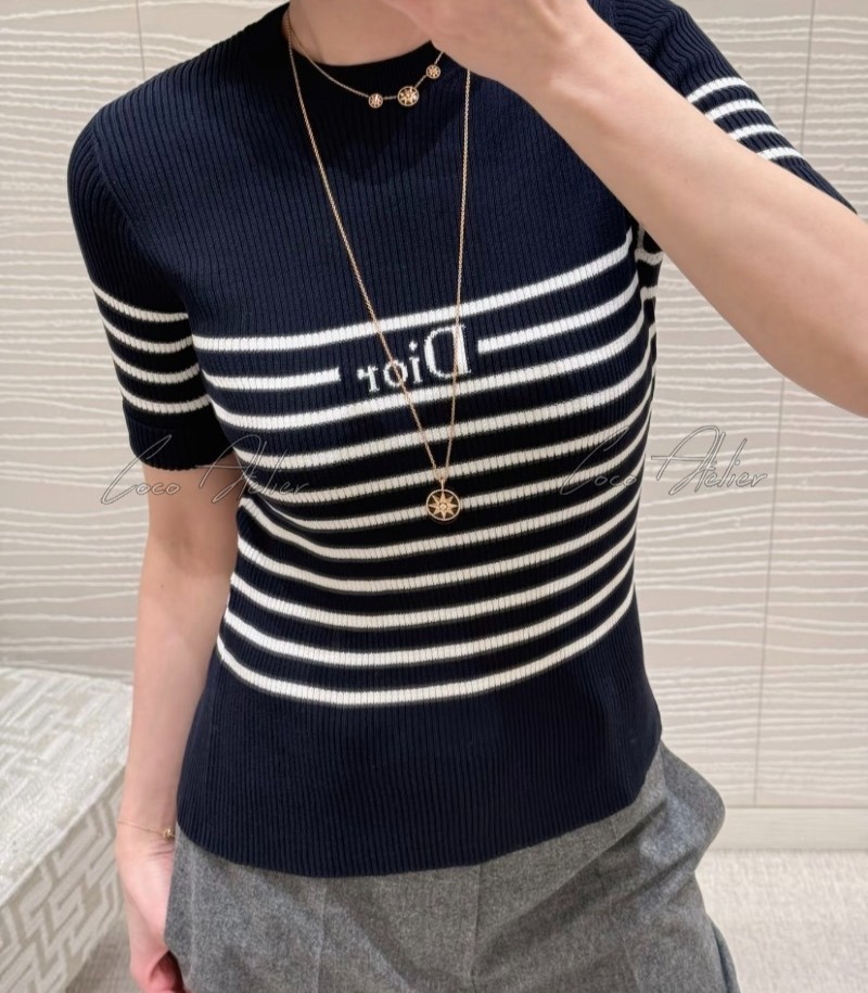 Stripe knit(+4color)