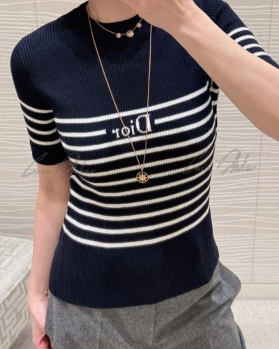 Stripe knit(+4color)