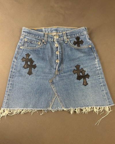 Chrome x Levis denim skirt