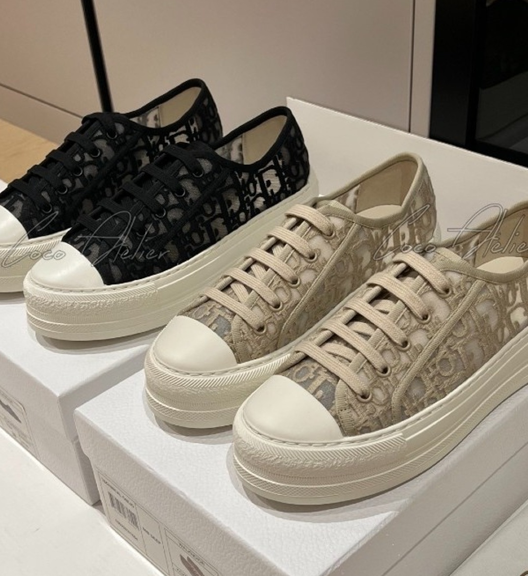 Oblique Platform Sneakers