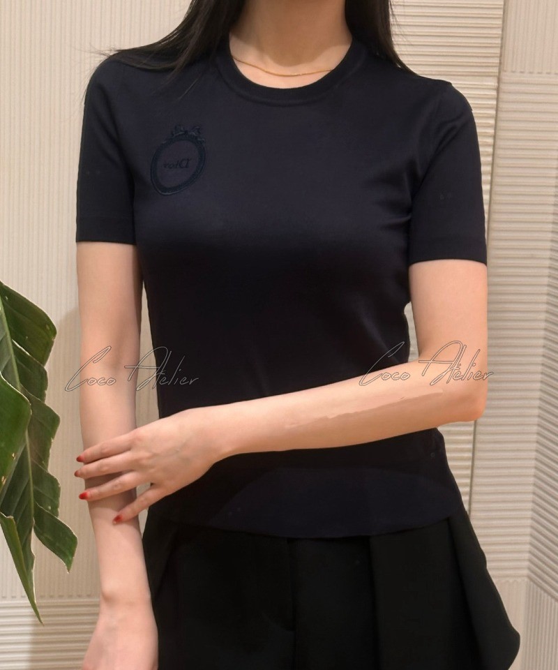 Logo Short Sleeve Knitwear