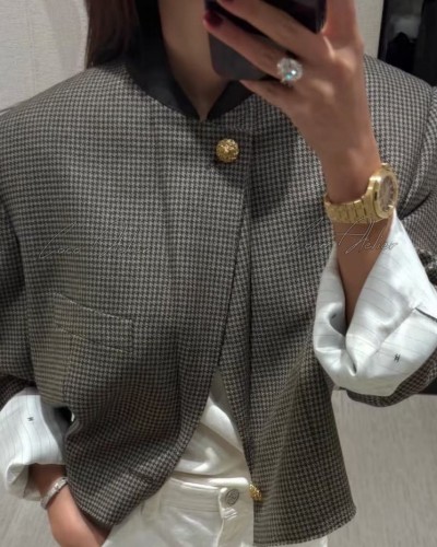 jennie cropped jacket