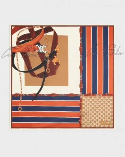 Triope Silk Scarf(+2color)