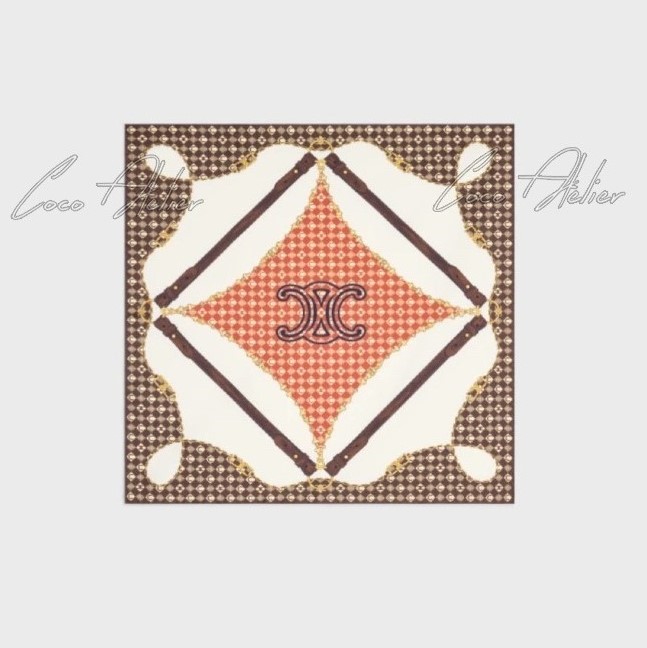 Triope Silk Scarf(+2color)