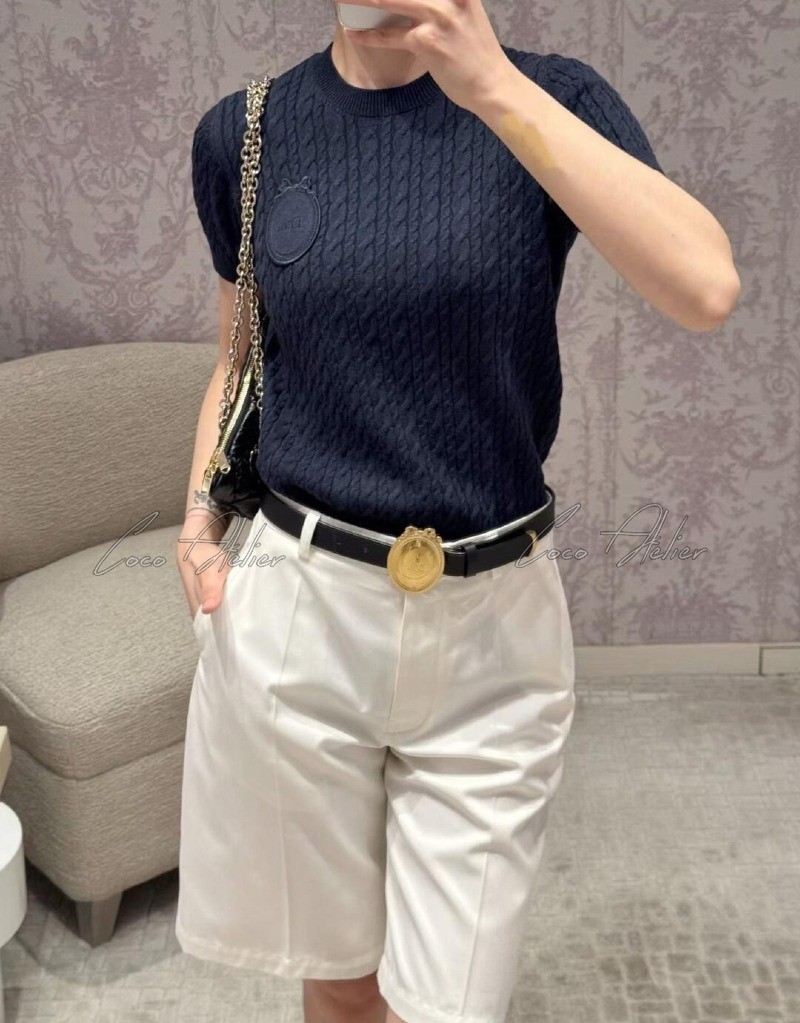 Logo Short Sleeve Knitwear