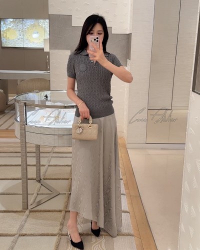 Gray PK Knit