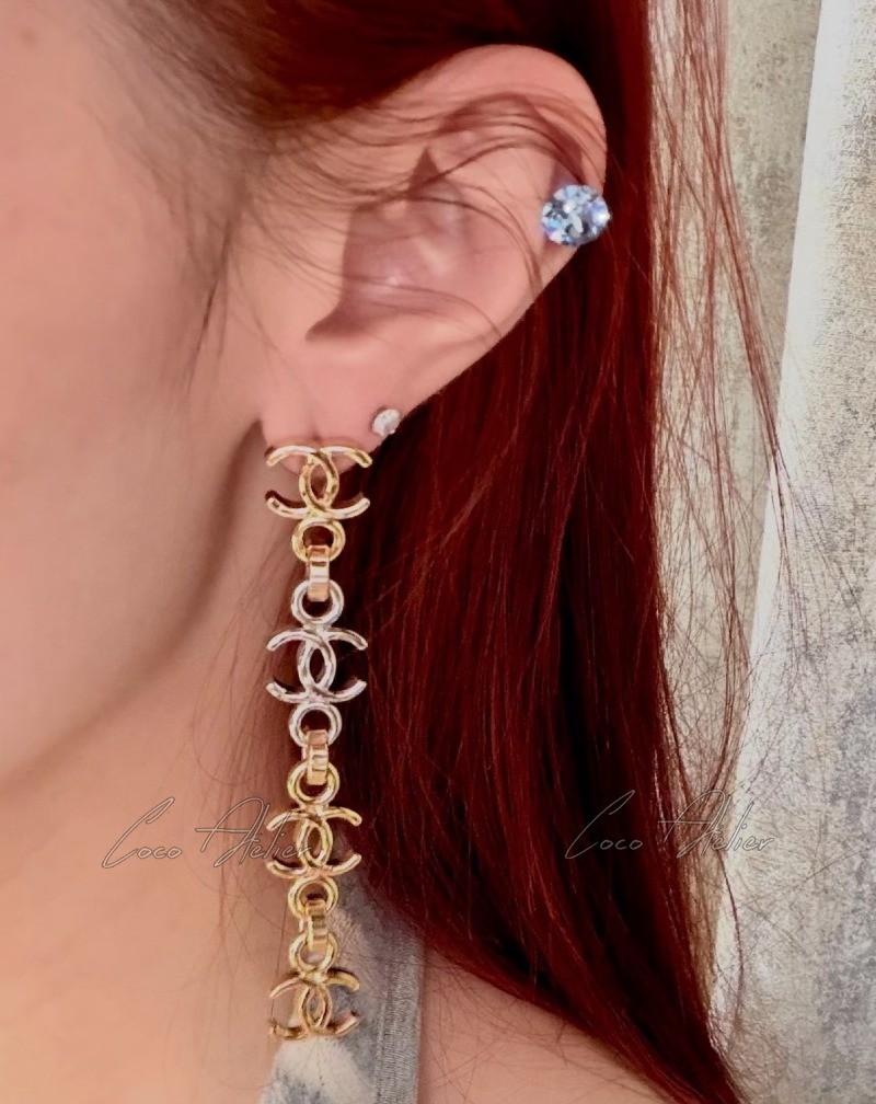 CC Chain Earrings