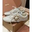 Belted Leather Sneakers