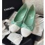 Mint ballerina sandals