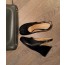 MM6 wedge strap sandal heels