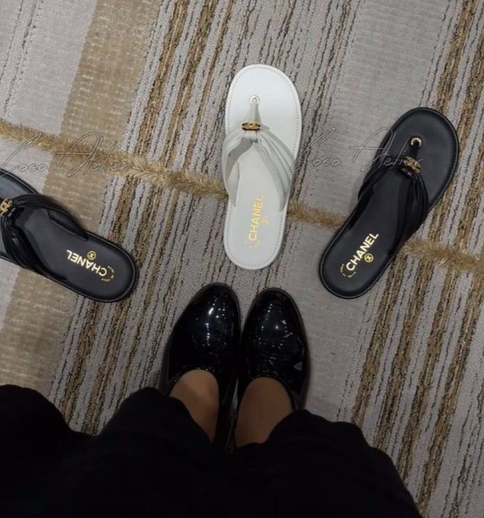 cc flip-flop sandals(+6color)