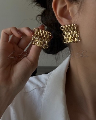cc square earring