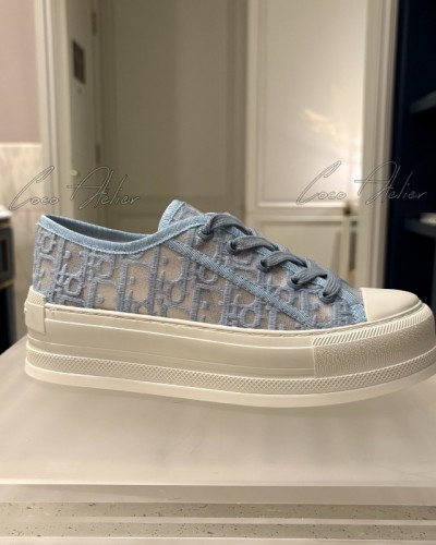 Oblique Platform Sneakers