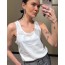 punching sleeveless shirt