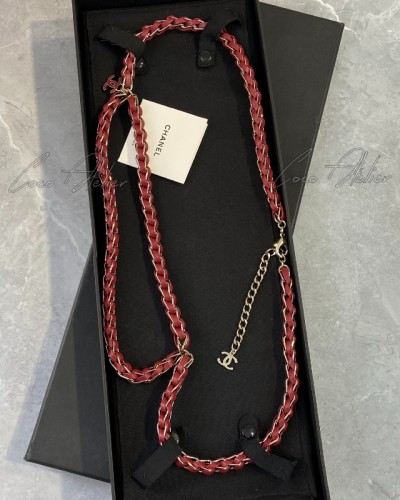 cc red chain belt