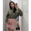 Pink Denim Skirt