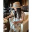 Miu rattan hat