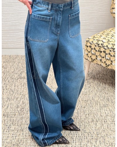 D Denim Pants