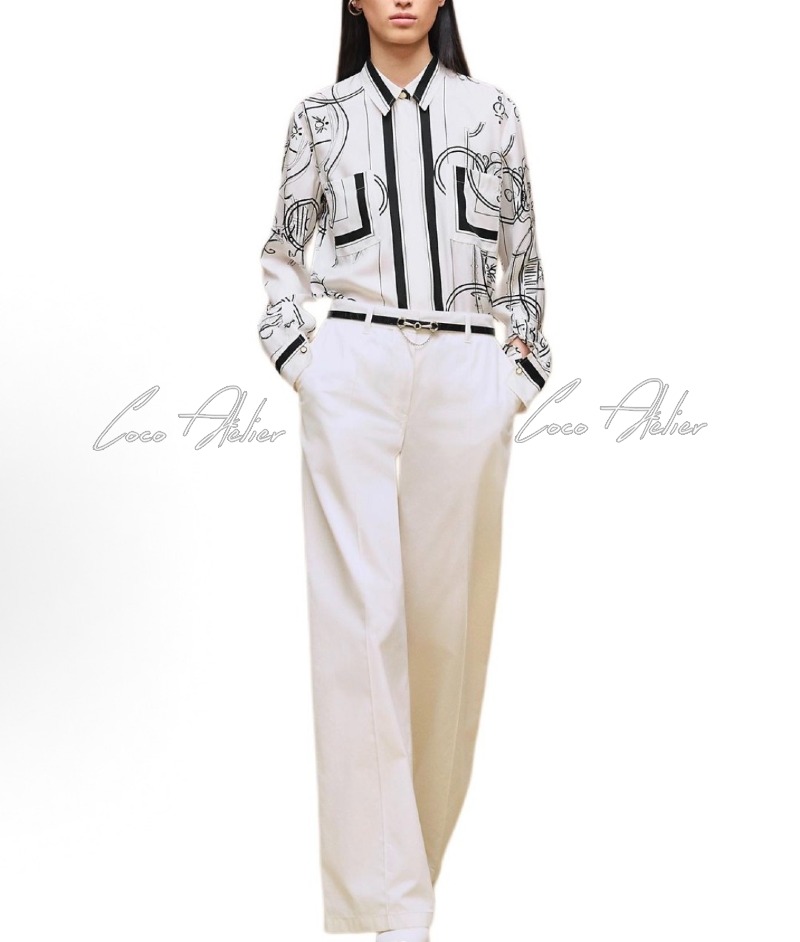 HE Silk Blouse