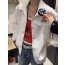 White Cotton Denim Jacket