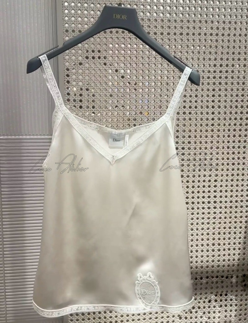CD silk sleeveless top