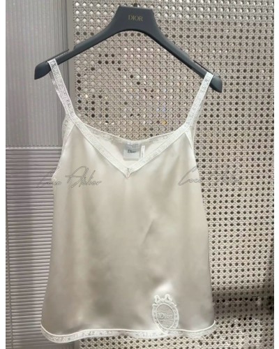 CD silk sleeveless top