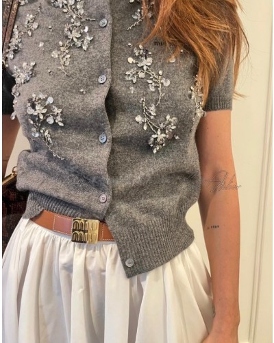 Miu Cashmere Cardigan