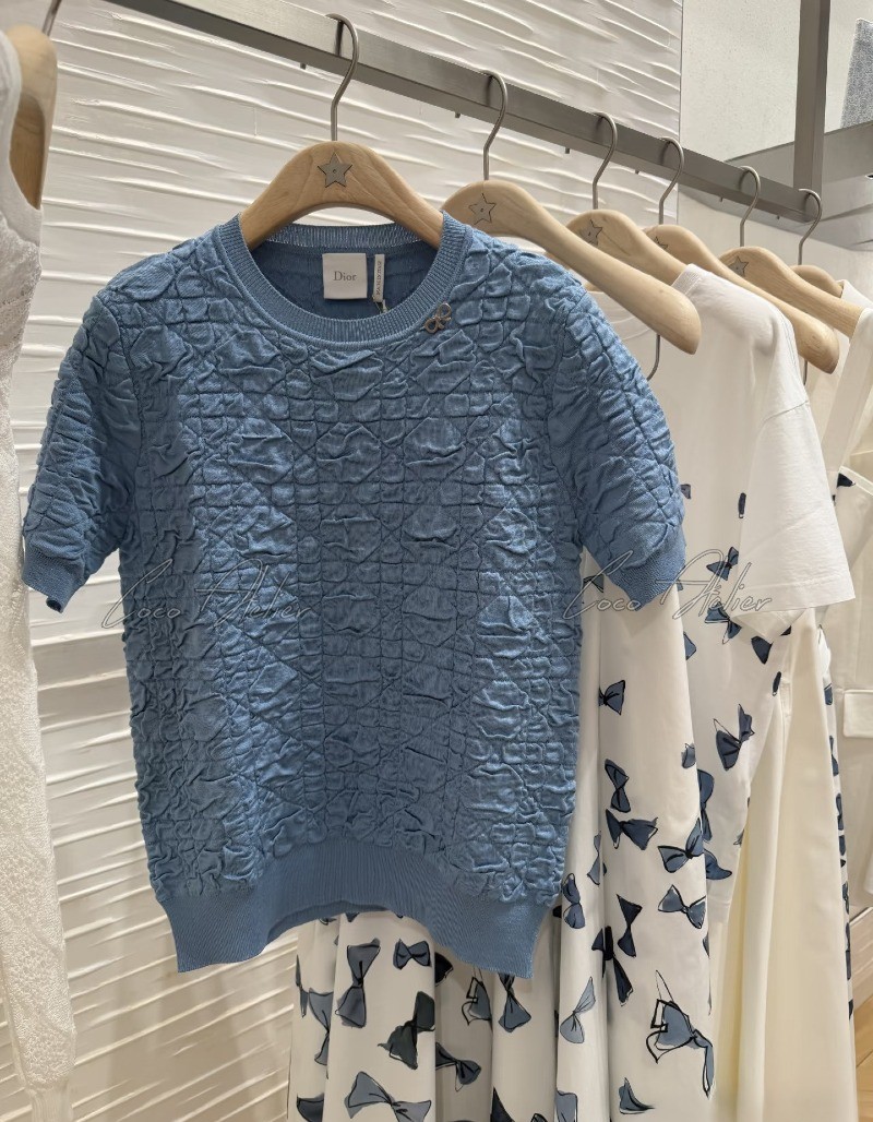 CD Blue knitwear