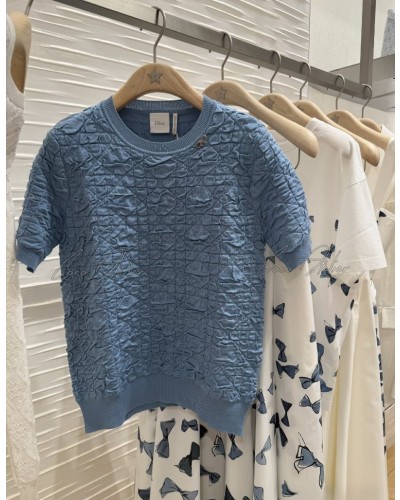 CD Blue knitwear