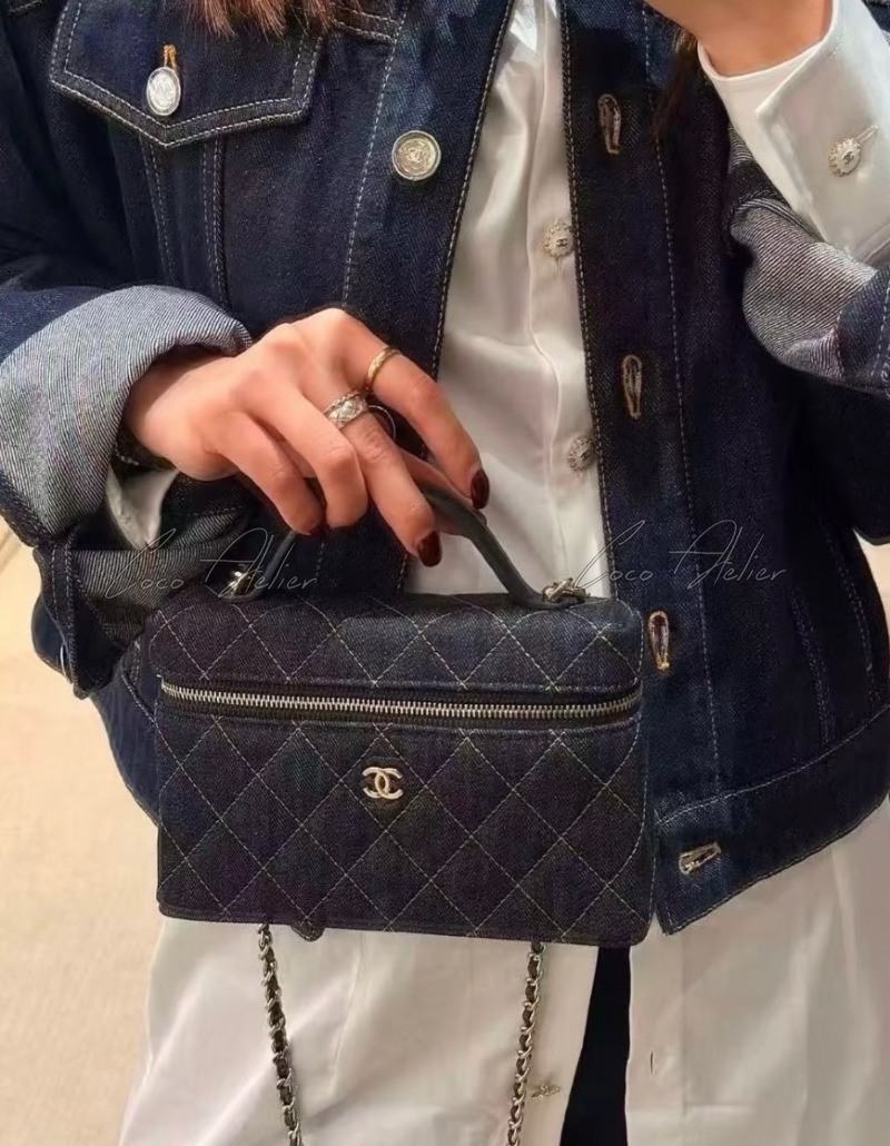 26A Denim Loop Bag