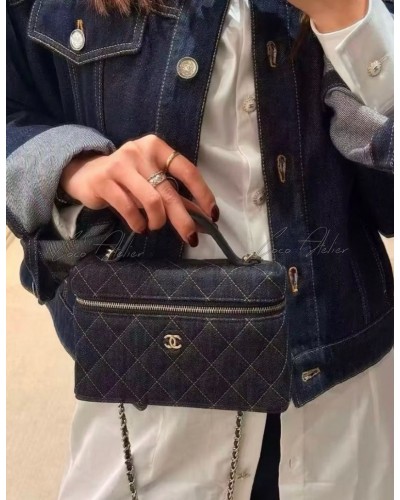 26A Denim Loop Bag