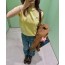 PR Yellow Knit