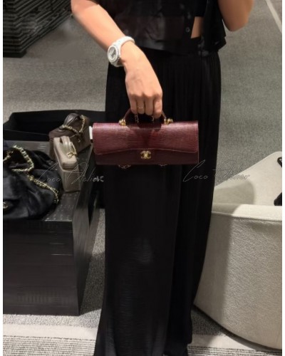 26A Crocodile Chain Bag