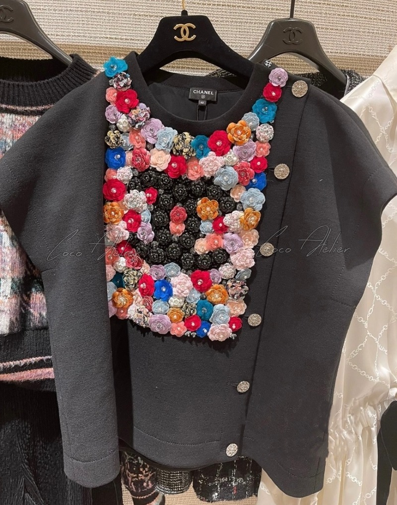 CC Camellia wool jacket