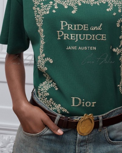 CD embroidered T-shirt