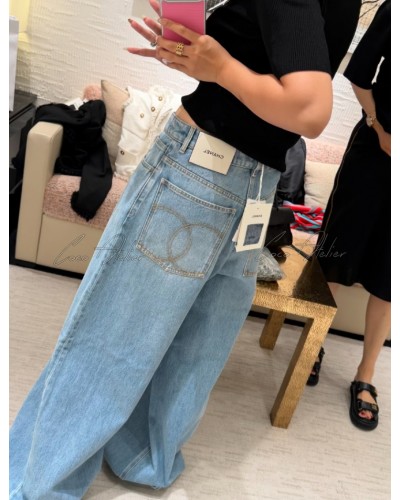 CC Wide Denim Pants