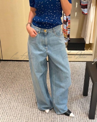 CC Wide Denim Pants